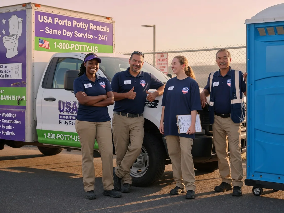 Porta Potty Rental company in Arp, TX